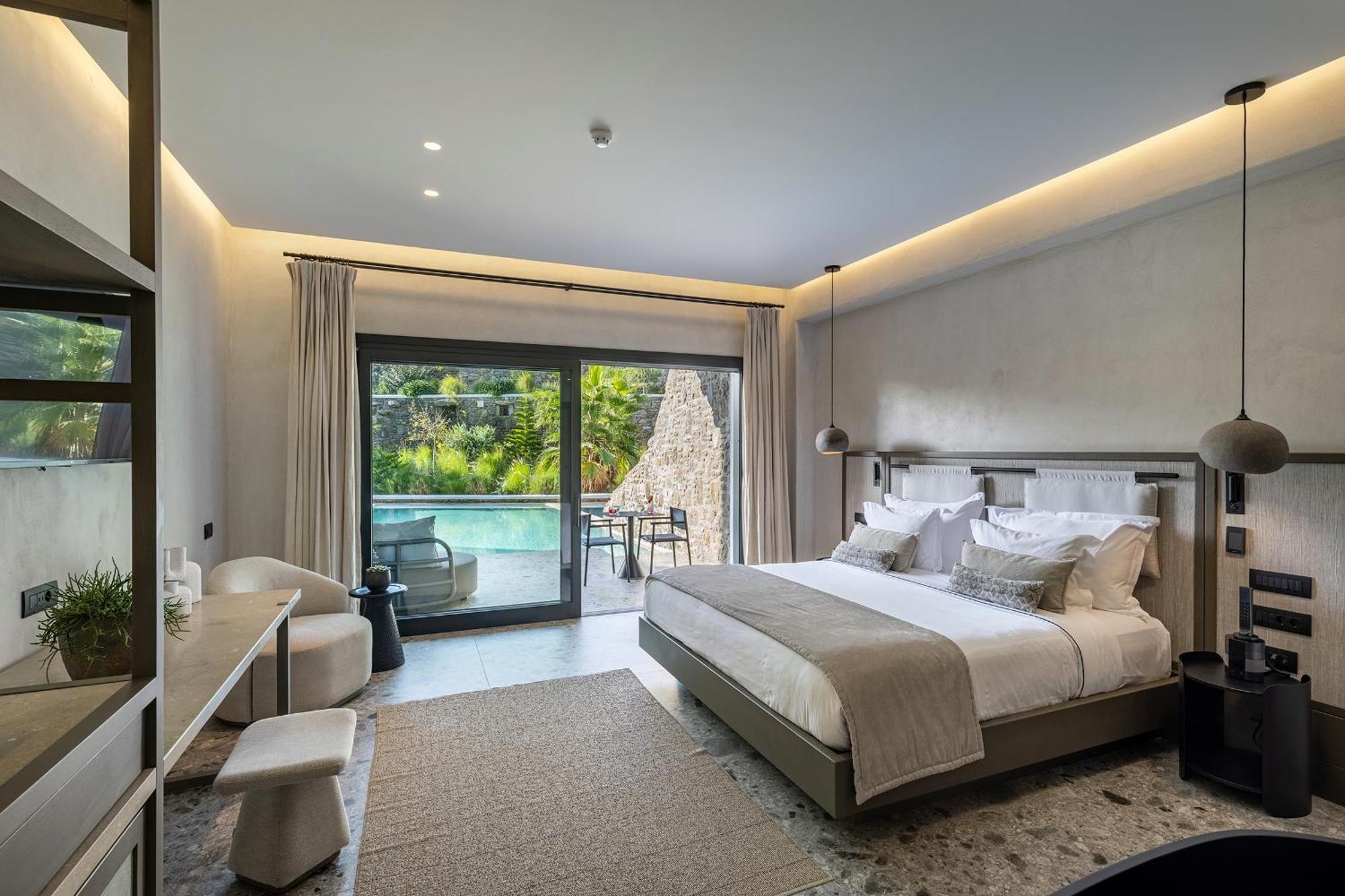 Aeonic Suites And Spa Mykonos Town ภายนอก รูปภาพ