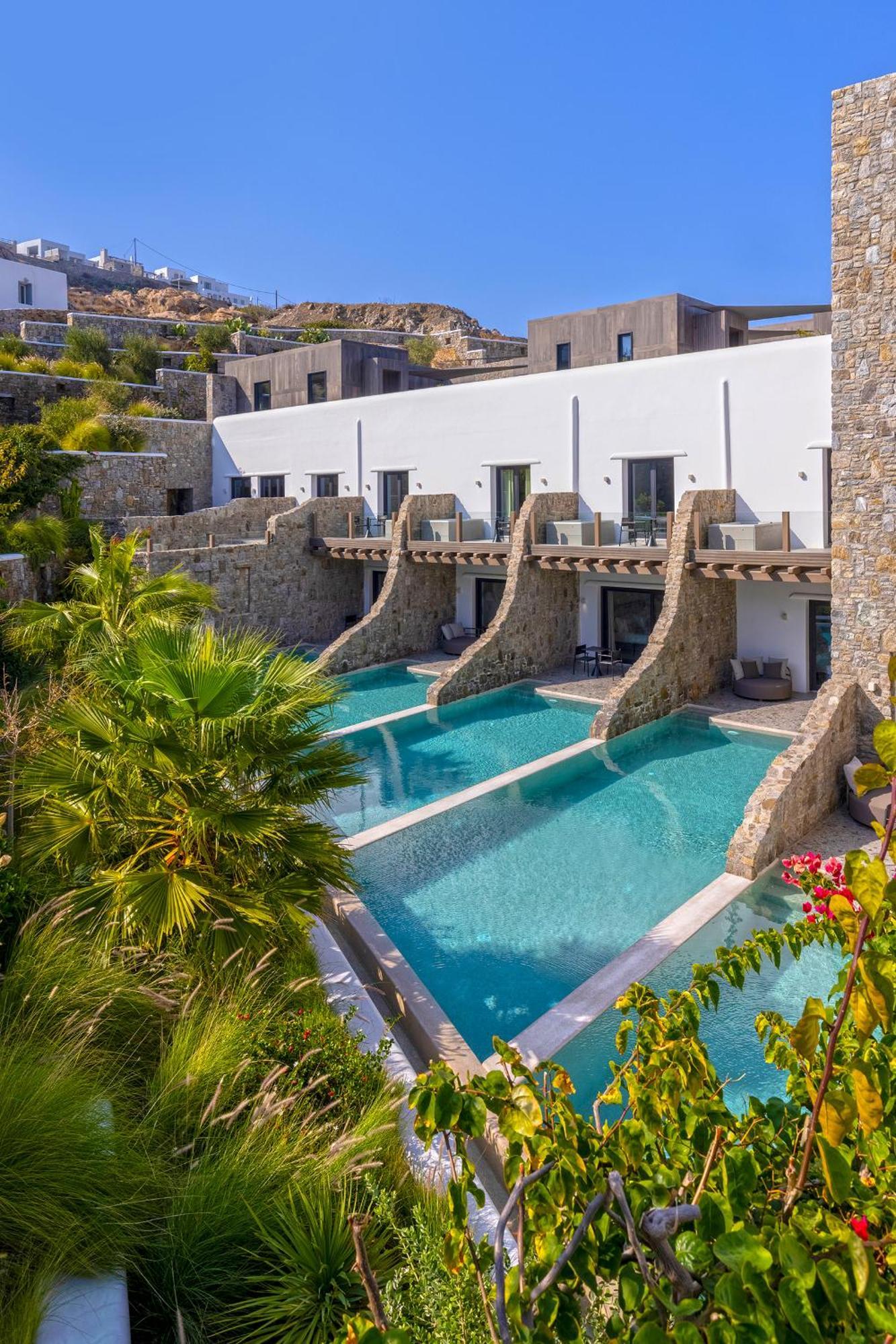 Aeonic Suites And Spa Mykonos Town ภายนอก รูปภาพ